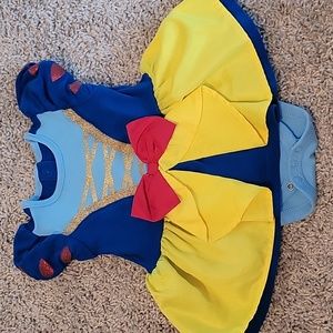 Snow white onsie dress
